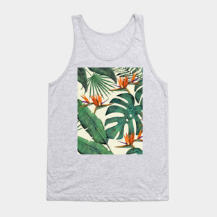Tropical Forest Pattern Tank Top