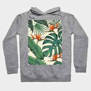 Tropical Forest Pattern Hoodie