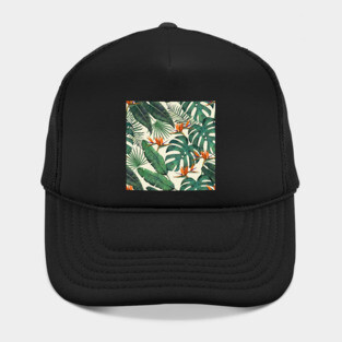 Tropical Forest Pattern Hat