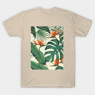 Tropical Forest Pattern T-Shirt