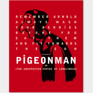 Pigeon Man Posters and Art