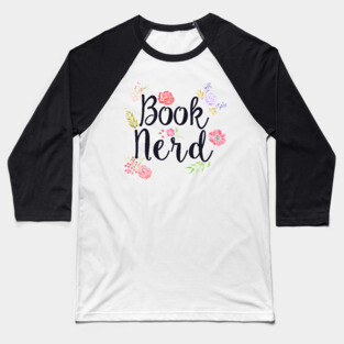 Book Nerd Baseball T-Shirt
