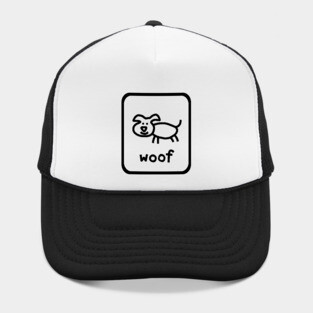 Self Portrait Dog Outline Hat