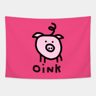 Pig Tapestry
