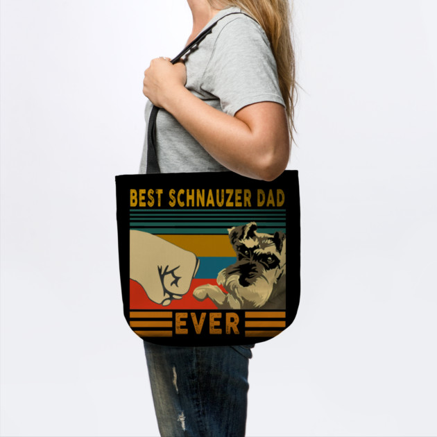 Best Schnauzer Dad Ever by MCALTees