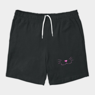 Cat Face Mask Shorts