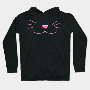 Cat Face Mask Hoodie