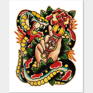 Compass Posters and Art