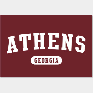 Athens, Georgia Posters and Art
