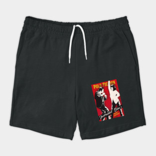 Pulp Fiction twist dance art print Shorts