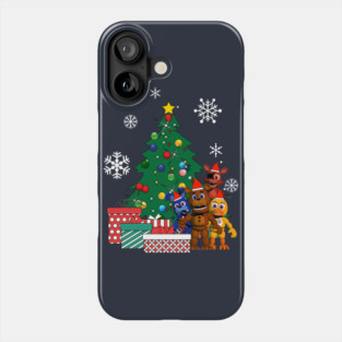 Five Nights At Freddys Around The Christmas Tree Phone Case