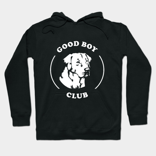 Good Boy Club Hoodie by dumbshirts