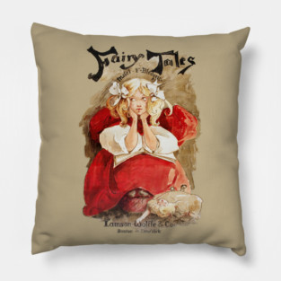 Fairy Tales book cover Pillow