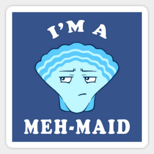Meh Maid Sticker