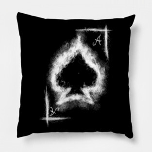 ace of spades Pillow