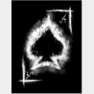 ace of spades Posters and Art