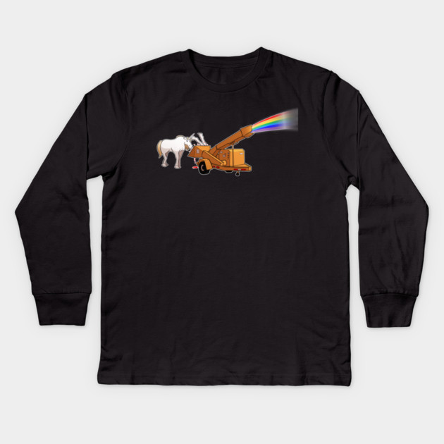 How rainbows are made Kids Long Sleeve T-Shirt by John Wigger