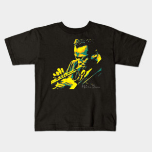 Miles davis. Miles Dewey Davis III. was an American jazz trumpeter, bandleader, and composer. History of jazz and 20th-century music. Cool jazz v13 Kids T-Shirt