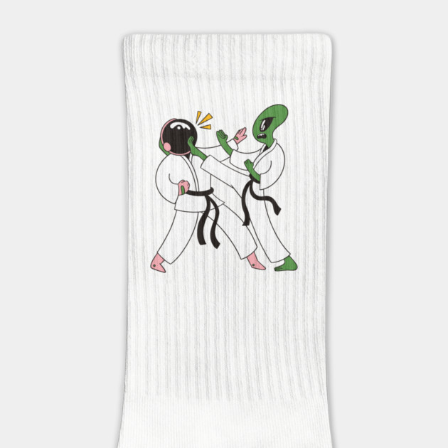 Alien Astronaut Space Karate by Cosmo Gazoo