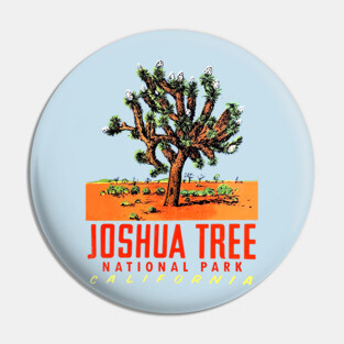 Joshua Tree National Park Vintage Pin
