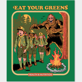 Eat Your Greens Posters and Art