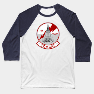 F-14 Tomcat Baseball T-Shirt