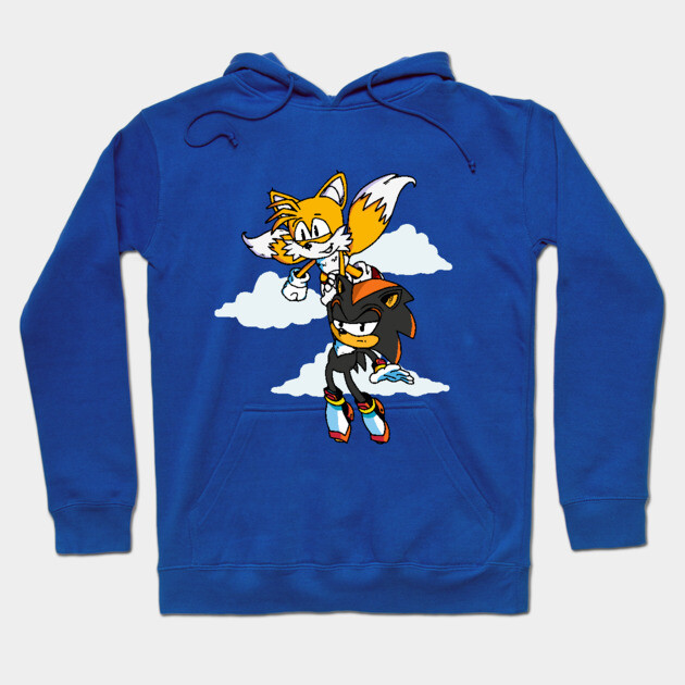 Tails and Shadow Sonic Sonic And Tails Hoodie TeePublic