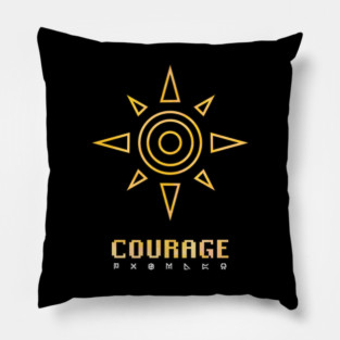 Digimon Crest of Courage Pillow