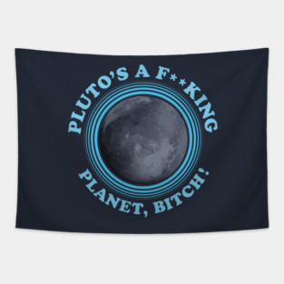 Pluto is a Planet Tapestry