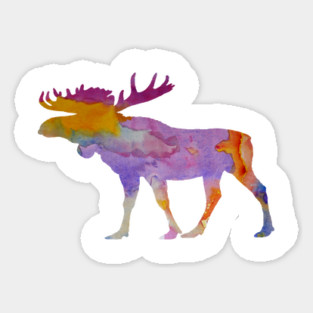 Moose Sticker