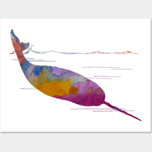 Narwhal Posters and Art