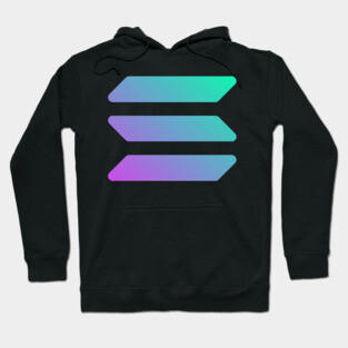 Solana (SOL) Logo Crypto Hoodie