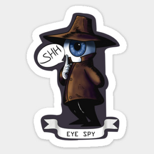 EYE SPY Sticker