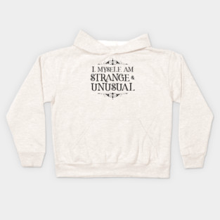 Strange and Unusual (Light) Kids Hoodie