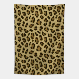 Leopard Animal Print Skin Pattern Tapestry
