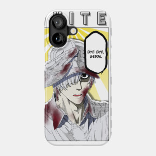 Cells at work White blood cell w. BACK PRINT Phone Case