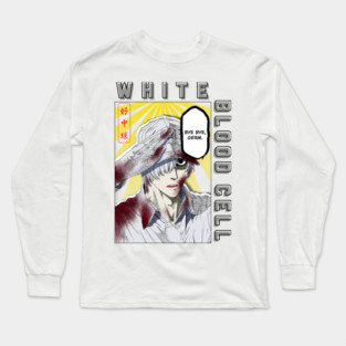Cells at work White blood cell w. BACK PRINT Long Sleeve T-Shirt