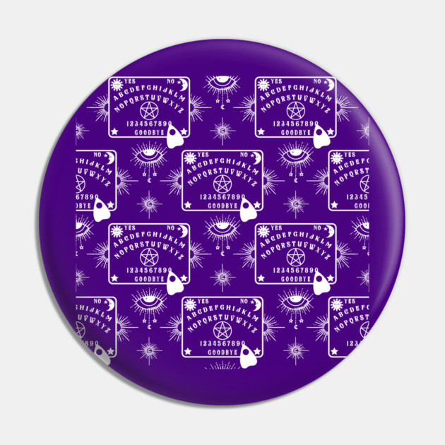 Purple Ouija Spirit Board Pattern by Cheeky Witch Pin by Cheeky Witch