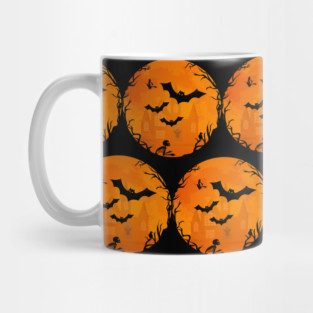 Spooky Halloween Bats Cheeky Witch® Mug