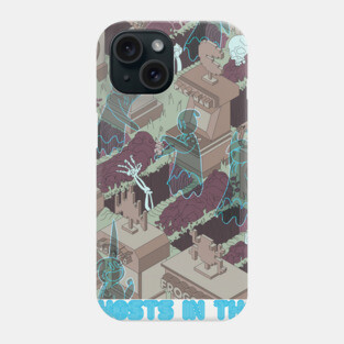 Gaming Ghosts in the Graveyard Phone Case