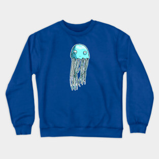 Derpy Jelly Fish Crewneck Sweatshirt