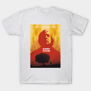 No Country for Old Men movie art inspired T-Shirt