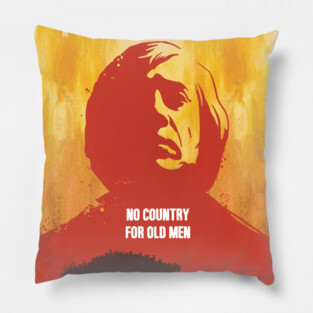 No Country for Old Men movie art inspired Pillow