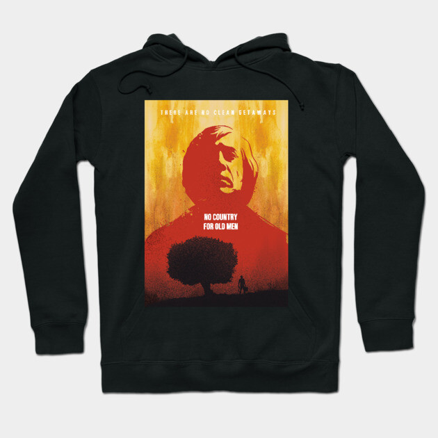 No Country for Old Men movie art inspired Hoodie by 2ToastDesign