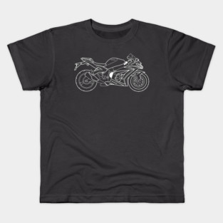 Kawasaki Ninja motorcycle Kids T-Shirt