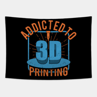 3D Printer Printing Additive Manufacturing Gift Tapestry