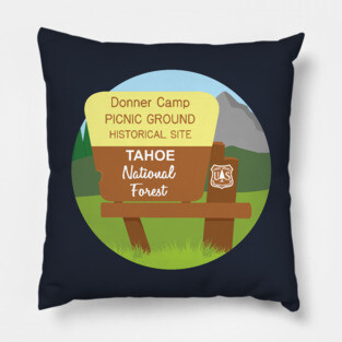 Donner Picnic Area Pillow