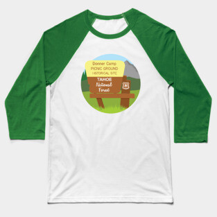 Donner Picnic Area Baseball T-Shirt