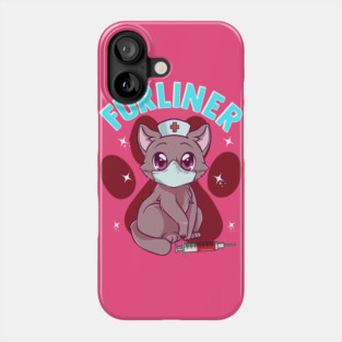 Cute Kawaii Nurse Kitten Furliner Gift Phone Case