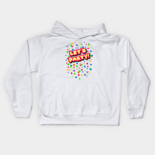 Five Nights at Freddy's - Let's Party - Toy Chica Kids Hoodie
